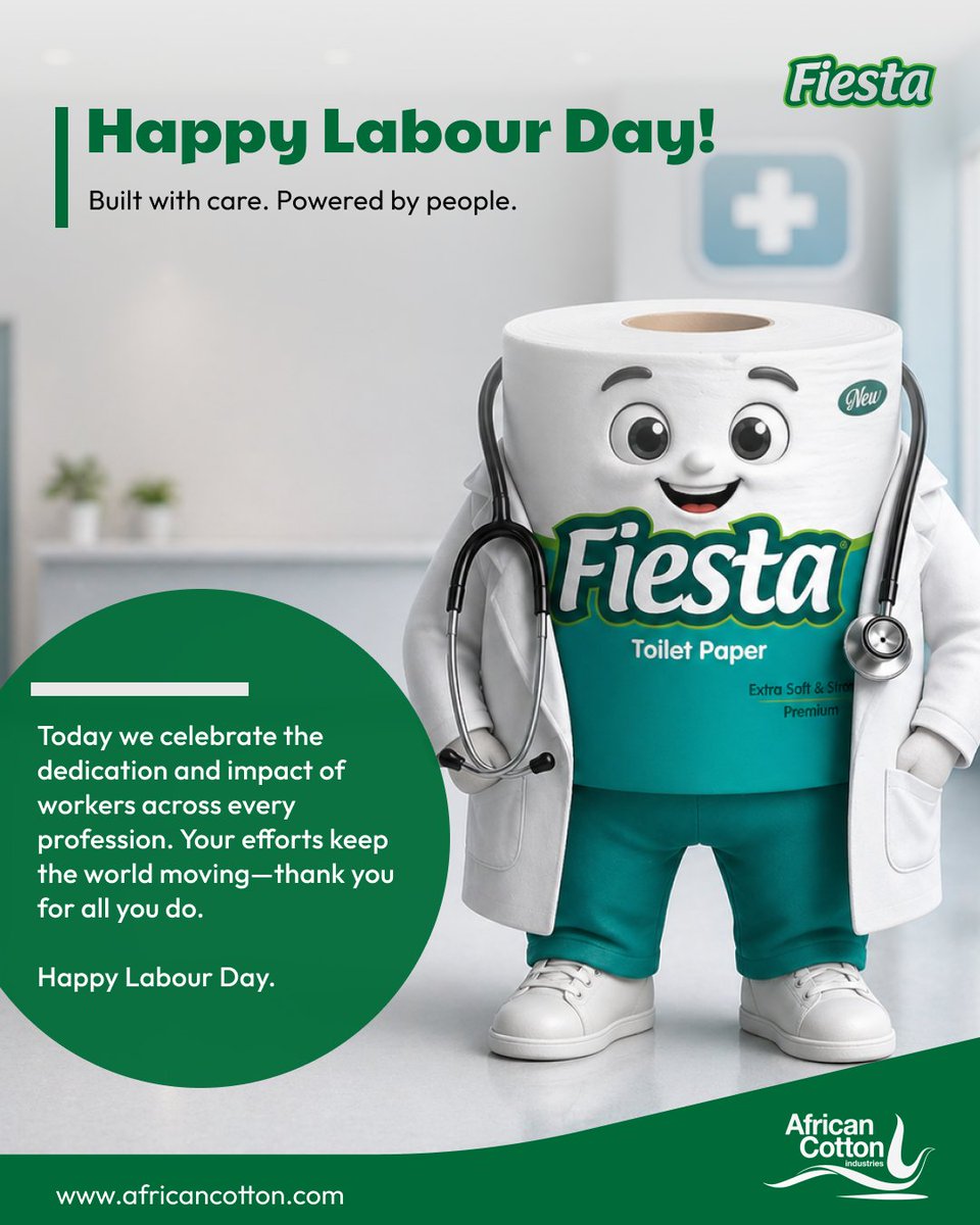 ACIL_ke's tweet photo. Today we celebrate the dedication and impact of workers across every profession. Your efforts keep the world moving—thank you for all you do. 

Happy Labour Day. https://t.co/ltml4UQyOr