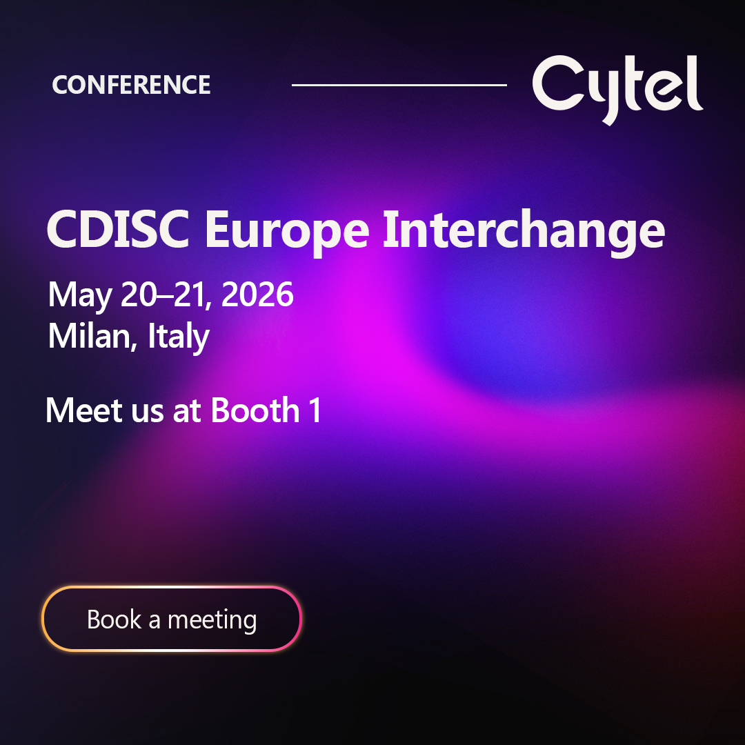 cytel's tweet photo. Cytel will be at the 2026 CDISC Europe Interchange in Milan!

📍 Stop by Booth #1 to speak with our experts!

👏 Congrats to our presenters: Angelo Tinazzi, Silvia Faini, and Mark Malayas!

We hope to see you in Milan! https://t.co/Jhw3Hs8ZgE