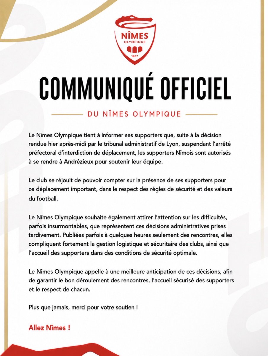 🐊 Nîmes Olympique tweet media