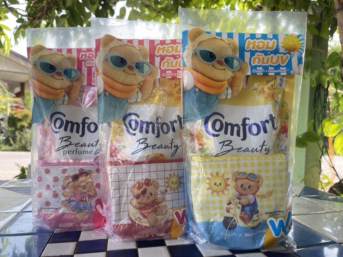 แดดพฤษภาไม่สามารถทำลายความฉดใฉของมัมหมีได้หรอกค่ะ🤩☀️✨

(ช่วงนี้มีโปร 7 วันเหลือ 45฿ จาก 65฿)
#ComfortxButterbear #Butterbear