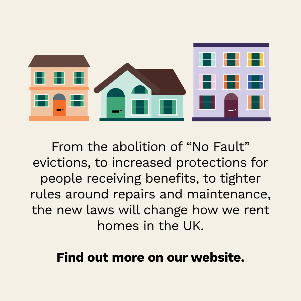 StMungos's tweet photo. Today, the Renters' Rights Act comes into effect. But what does the new legislation mean for people renting homes in the UK?
 
From how much rent can increase, to the grounds on which landlords can evict tenants, these new rules are set to make renting more secure and fairer.
 
Take a look at our handy resources, or do a deep dive into the details on our website.
 
https://t.co/gsnl5QYX10
 
#RentersRightsAct #UKGovernment @mhclg