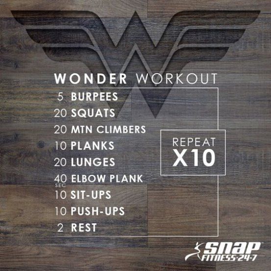 FitnessHacks101's tweet image. Ready to unleash your inner superhero? 💪 Try this Wonder Workout: burpees, squats, mountain climbers, planks, lunges, and more—repeat 10 times for a full-body burn! Who’s up for the challenge? Tag a friend and let’s crush it together! 

#homeworkout #workout #fitness #exercise