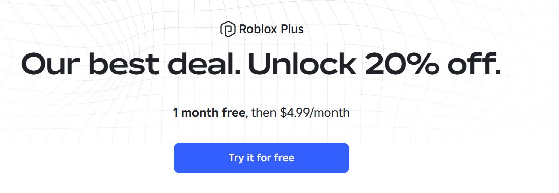 amprocade's tweet photo. roblox making it a month free to force a positive outlook at their really idiodic decisions is frying me https://t.co/gviKEvXMV5