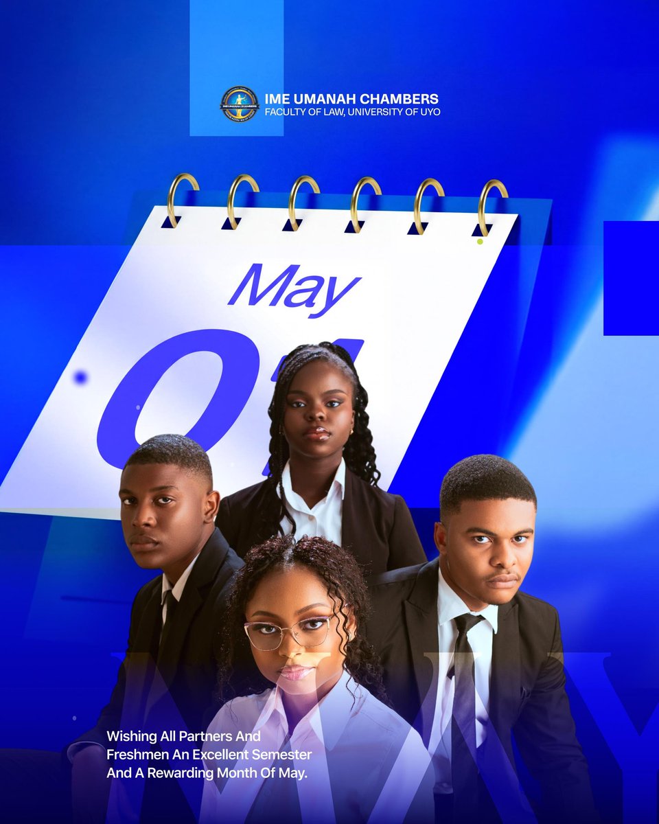 We_Chambers's tweet photo. WELCOME TO MAY!

Welcome back to school, Partners and Freshmen. It is a pleasure to have you all return as we begin a new semester, filled with fresh opportunities for learning and growth.

As we step into this new semester and the month ahead, remain focused, disciplined https://t.co/88DjUsMHq1