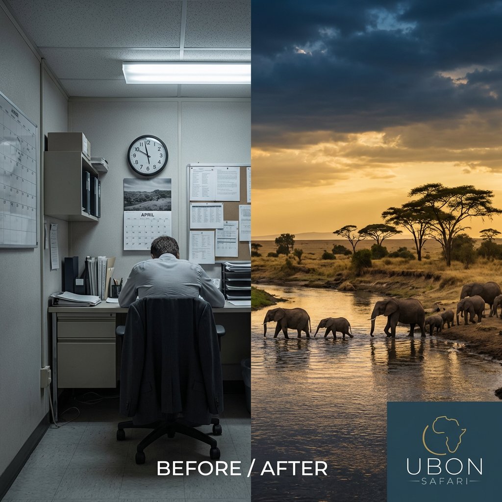 ubonsafari's tweet photo. Trade the fluorescent hum for the rhythm of the wild. Africa doesn't just change your view; it changes your spirit. Experience the profound transformation of a private luxury expedition. Your seat at the golden hour is waiting.
#LuxurySafari #AfricaTravel #UbonSafari https://t.co/YGfxk0I7Ik