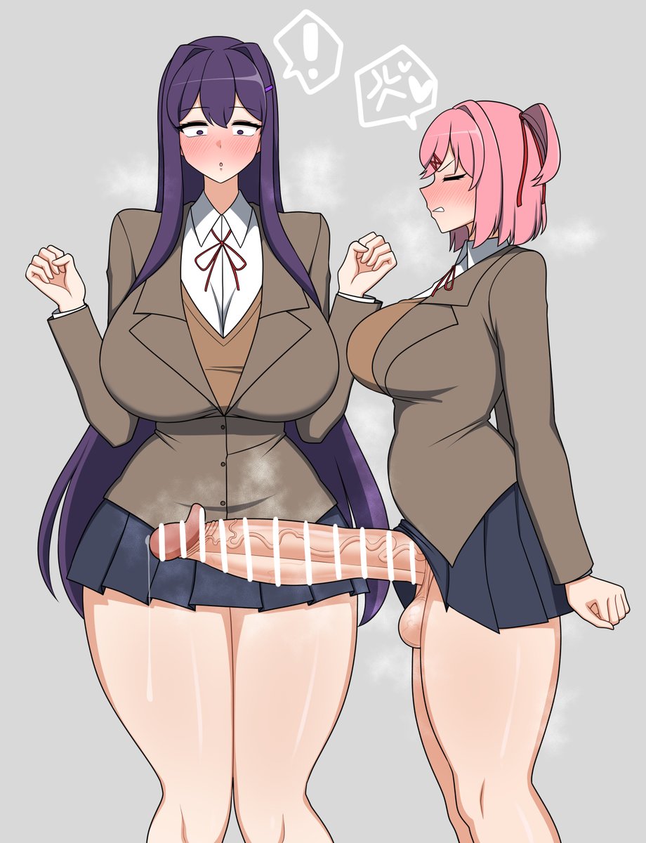 ゆりぃ…💢❤️
#ふたなり 
