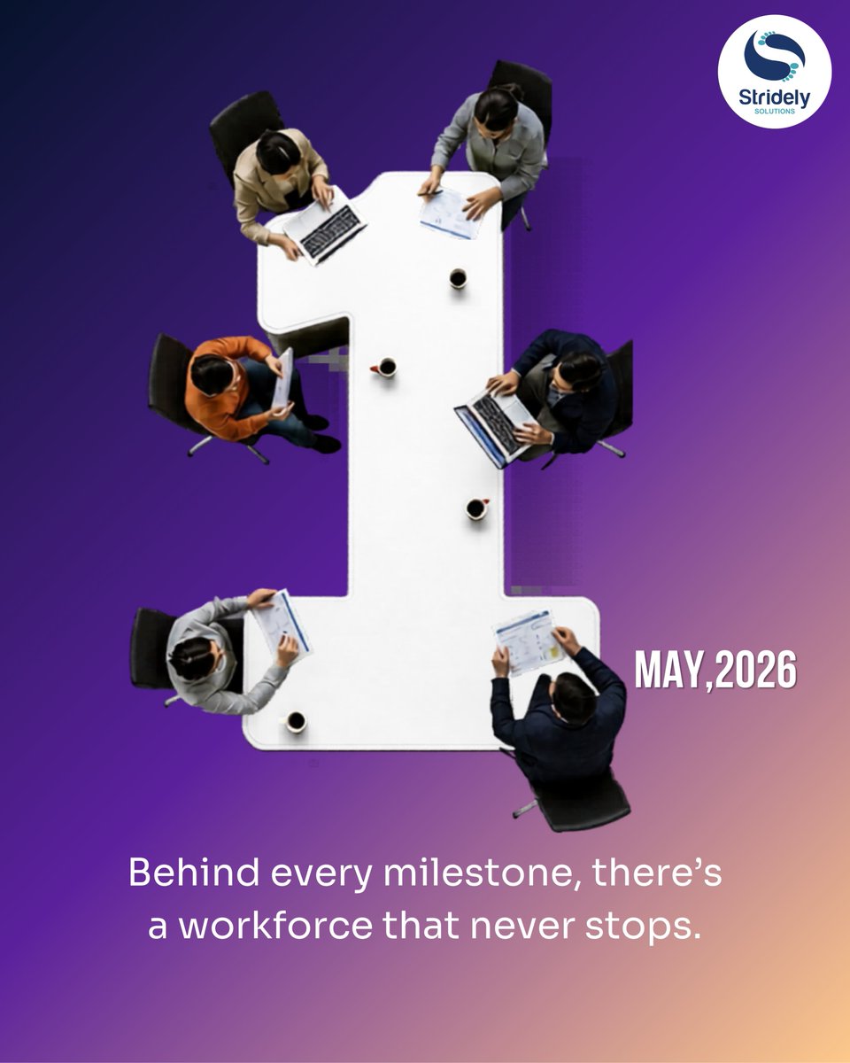 stridelysol's tweet image. May Day wishes to all.

Success in the digital world is never built alone - it’s a team effort. Today, we celebrate the dedication, resilience, and hard work that drive progress every single day.

#LaborDay #Teamwork #Gratitude #PeopleFirst