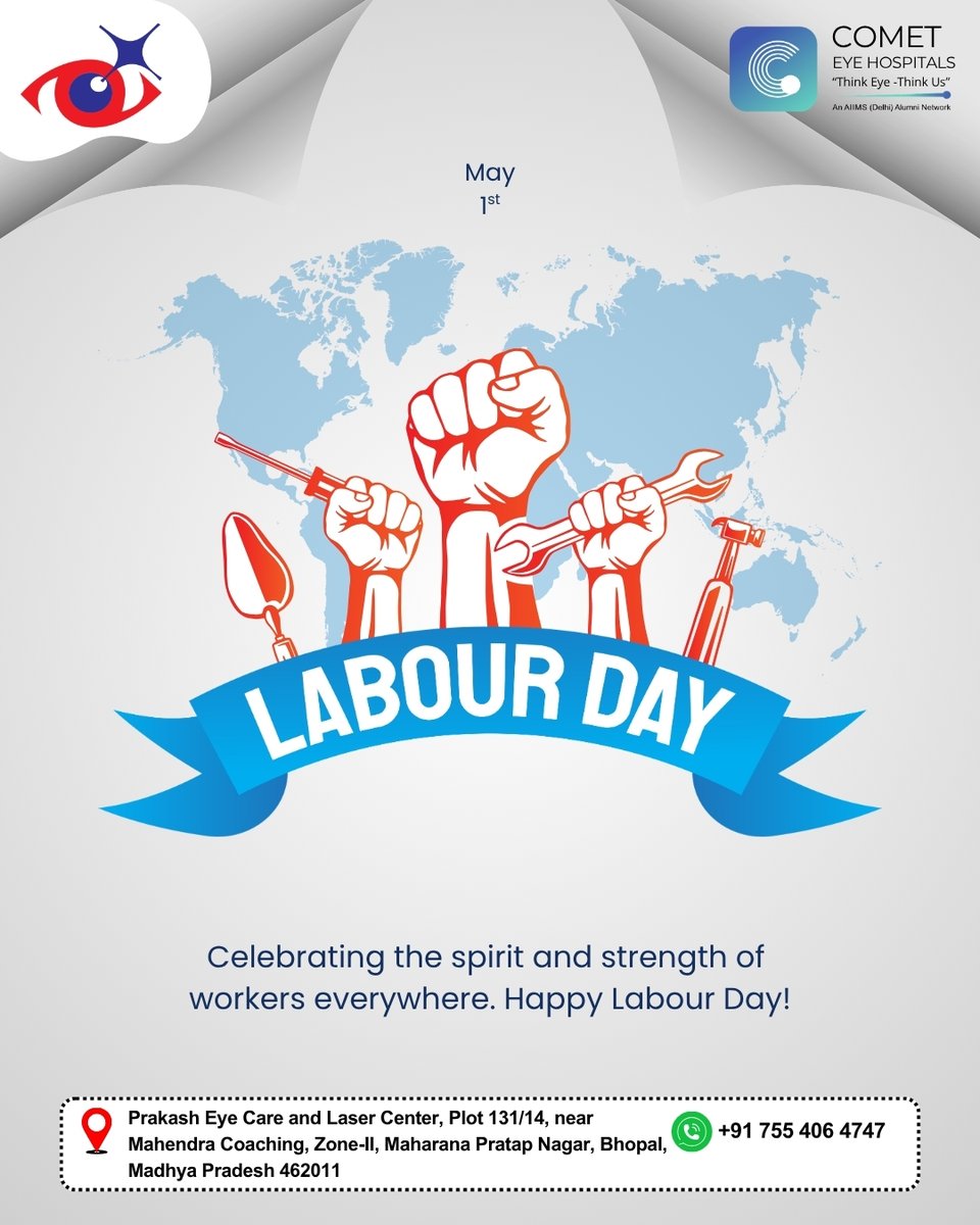 EyecareLas42303's tweet image. Happy Labor Day. Behind every success story is consistent effort and determination. Today, we celebrate you and your journey.

#labourday #workersday #successstory #hardwork #prakasheyecareandlasercenter