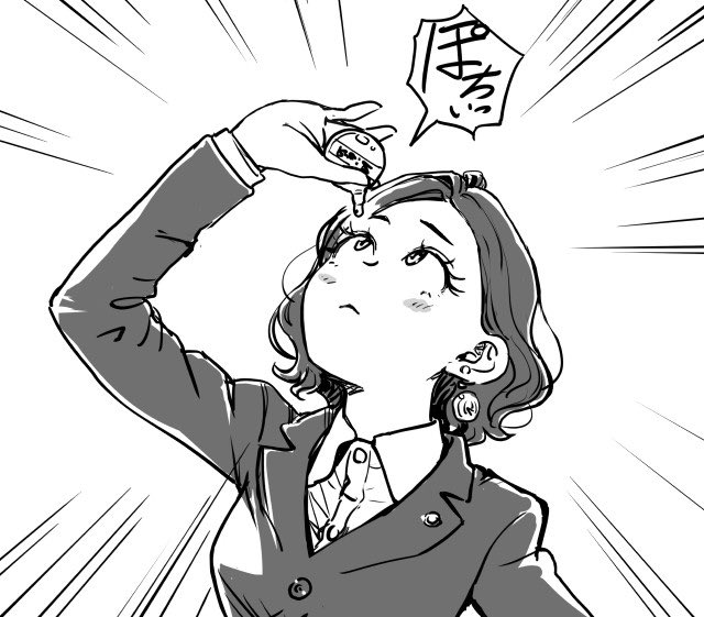 ……からの目薬ぽちぃっ‼︎ 