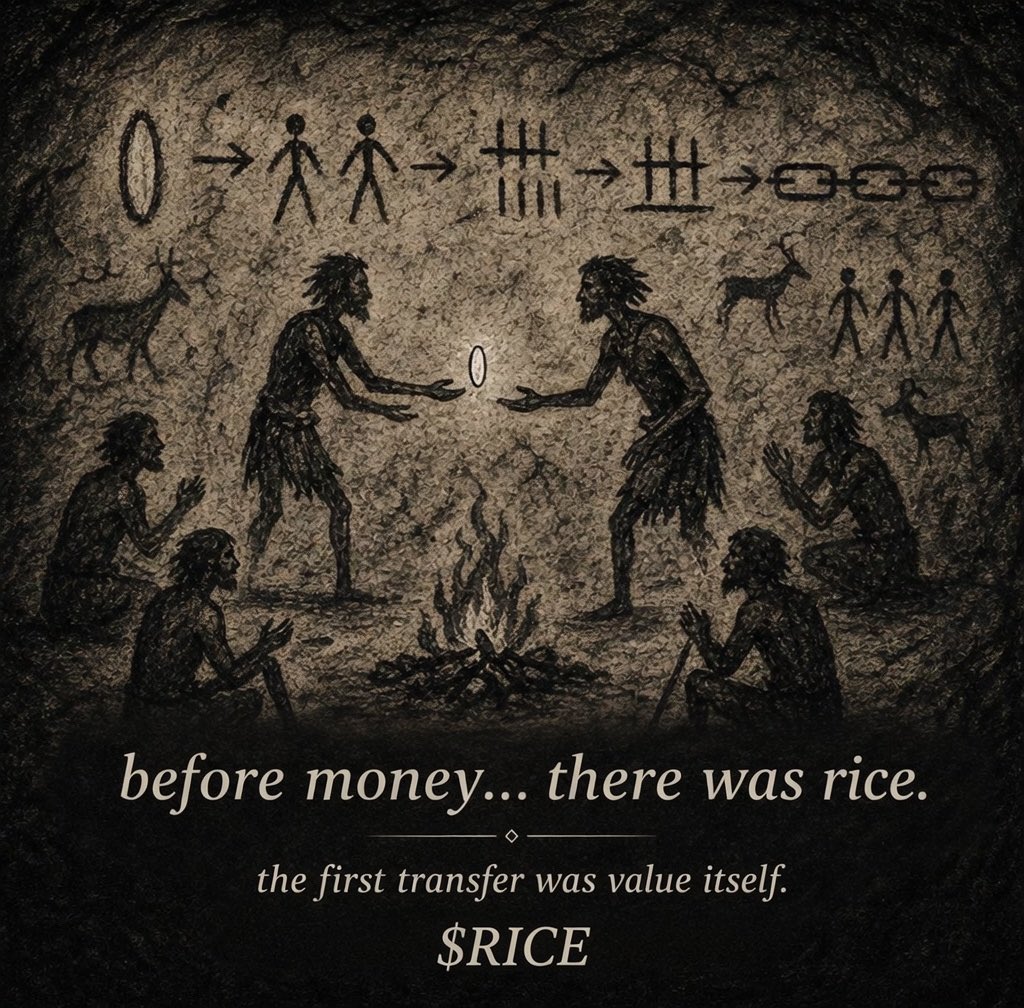 One grain of rice tweet media