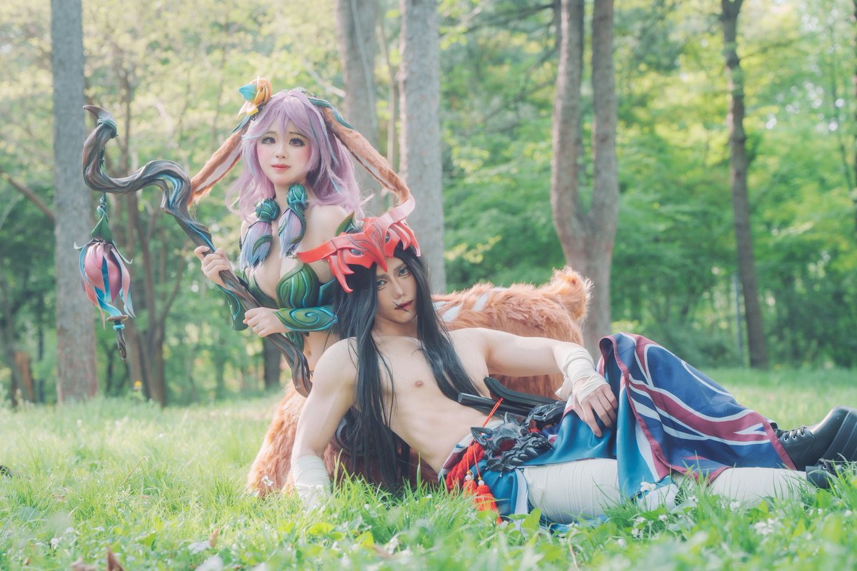 BEAKXIHO_COS's tweet photo. 꿈에 대해 이야기 하던 진귀한 영혼

🦌 @BEAKXIHO_COS
⚔️ @Hawool_99

#LeagueOfLegends #Yone #Lillia https://t.co/I5FXCRm2rm