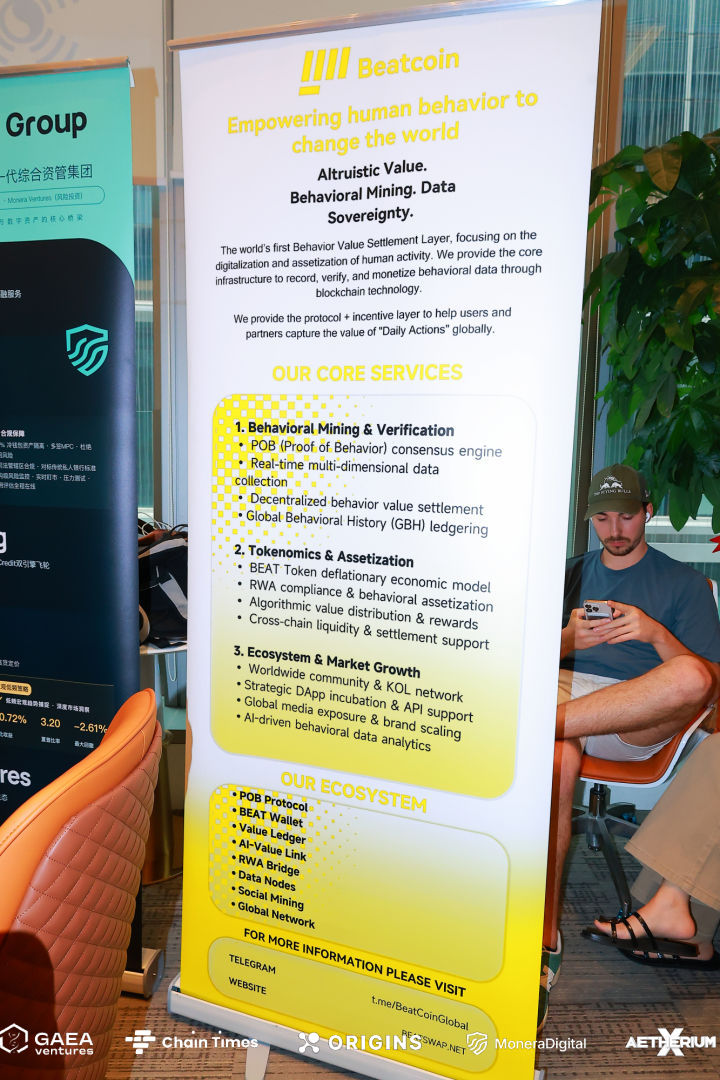 🚀 Beatcoin Highlights from AMPLIFY 2026 Hong Kong 🇭🇰

An incredible day of deep insights, networking, and future-focused conversations at "Quantifying &amp; Growth in Web 4.0." 💡

From AI and digital assets to stablecoins, capital, and real-world payments — the pace of innovation