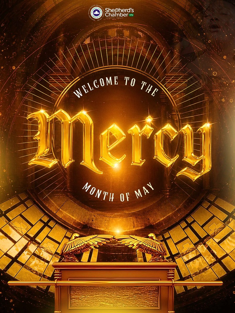 rccgtscikd's tweet image. Mercy is our Advantage!
May is that month where we move not by our struggles,
But are divinely helped by God’s mercy !

Welcome to the month of May .

#rccgtscikd 
#rccg
#welcometomay