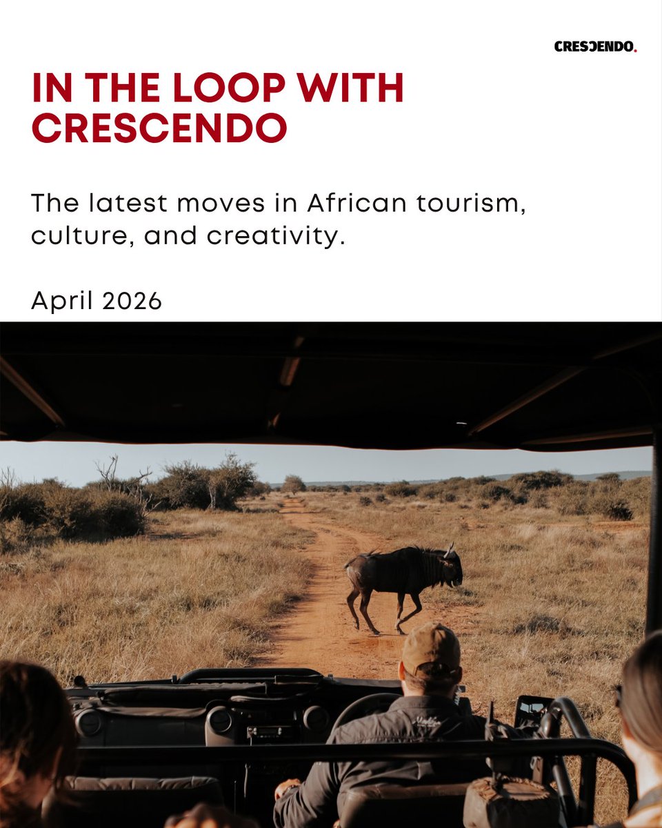 CrescendoDigit2's tweet photo. Here is What’s in the Loop with Crescendo in the Month of April 

The African travel and creative economy is moving fast. From billion-dollar economic shields to massive aviation expansions, the infrastructure is solidifying. 

A thread 🧵👇🏾 https://t.co/3RodQEOKdY