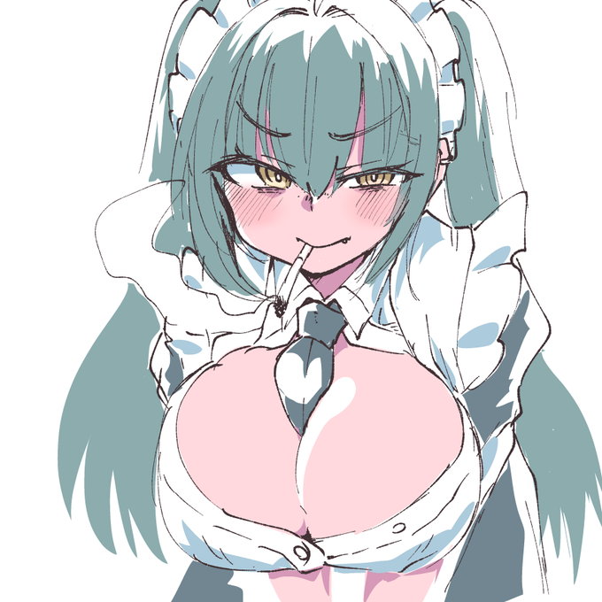 5月に入ったので描くか・・・
メイドを・・・ 