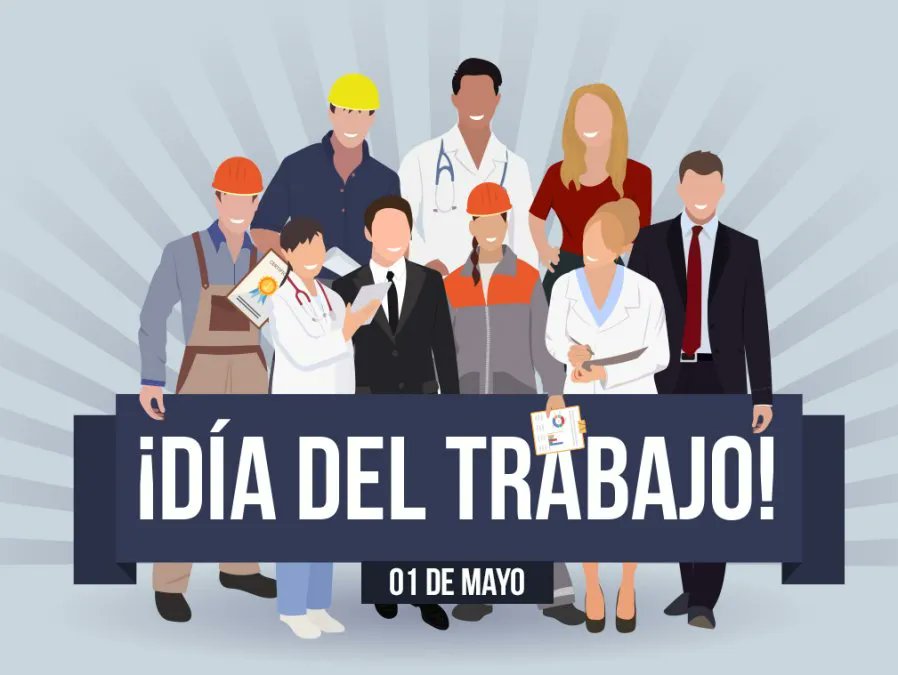 JUANYENRIQUE's tweet photo. Feliz día a todos los #trabajadores y #trabajadoras, en este #1demayo2026. Se lo dedicamos a todos los que hicieron posible que podemos seguir trabajando. 
#gracias. #diadeltrabajador. 👩‍🔧👩‍💼🛠️ https://t.co/56B7lOOvEX
