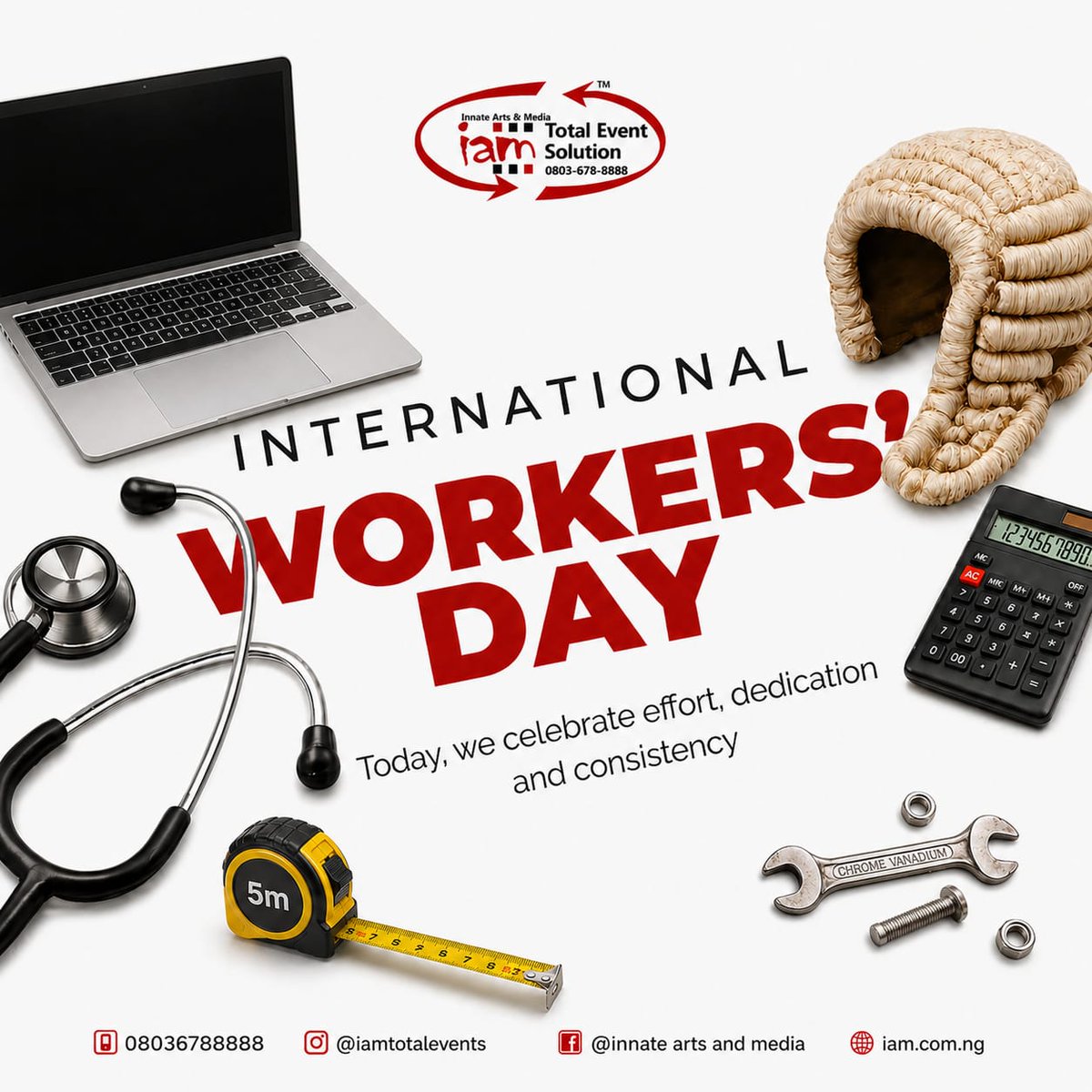 iamTotalEvents's tweet photo. Celebrating the hands and minds that make the magic happen 👏
Happy International Workers’ Day from all of us at Innate Arts and Media! ✨✨

 #Happy New Month #happyworkersday https://t.co/FSWVOZxreZ