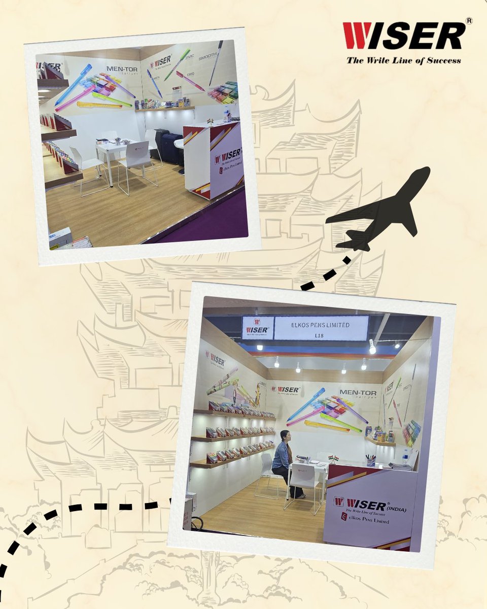 elkos_pens's tweet image. We’re proud to take our journey beyond borders as Wizer goes global at the 139th Canton Fair. From India to Guangzhou, every pen we craft carries a story of precision, purpose, and progress. 
Join us at the 139th Canton Fair. 
#Wizer #CantonFair2026 #GlobalPresence #MadeInIndia