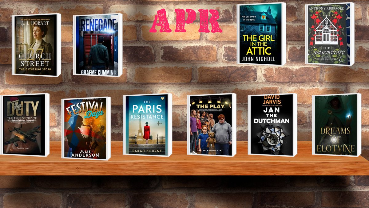 lilmissmorfett's tweet image. HOW IS IT MAY????? 
Here is my April reading round up. 3 potential top 10 of the year books here, @adrian_hobart @AJAberford and Sarah Bourne. 
Every single one is fantastic though. 
#reader #blogger #historicalfiction #BookRecommendations