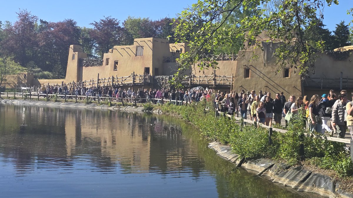 84eric's tweet photo. De verlengde rij voor #Hooghmoed #Efteling https://t.co/0t9acyx8ts