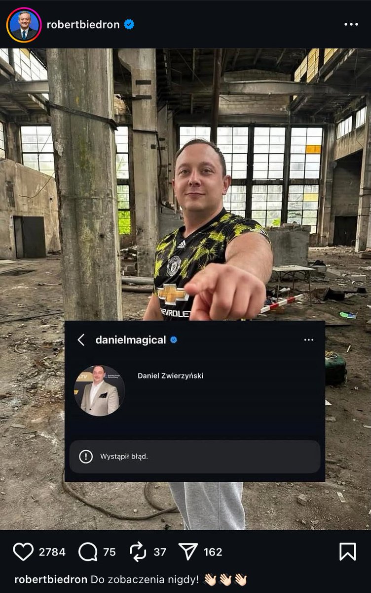 Co jak co, ale za zablokowanie tego patusa to szacunek dla <a href="/RobertBiedron/">Robert Biedroń</a> 

To dopiero wierzchołek góry lodowej, ale i tak powód do radości jest 🙂