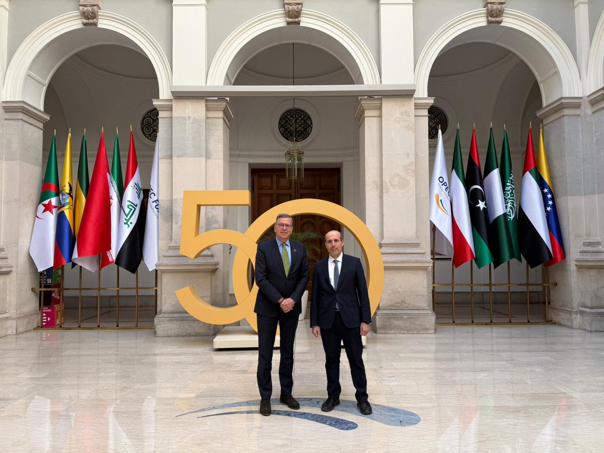IOM_ECA's tweet photo. IOM was pleased to engage in a constructive exchange with @TheOPECFund on shared priorities across the region on migration &amp; sustainable development.

The discussion focused on building collaboration to translate shared goals into joint actions that supports people on the move. https://t.co/j7IEpJLOdf