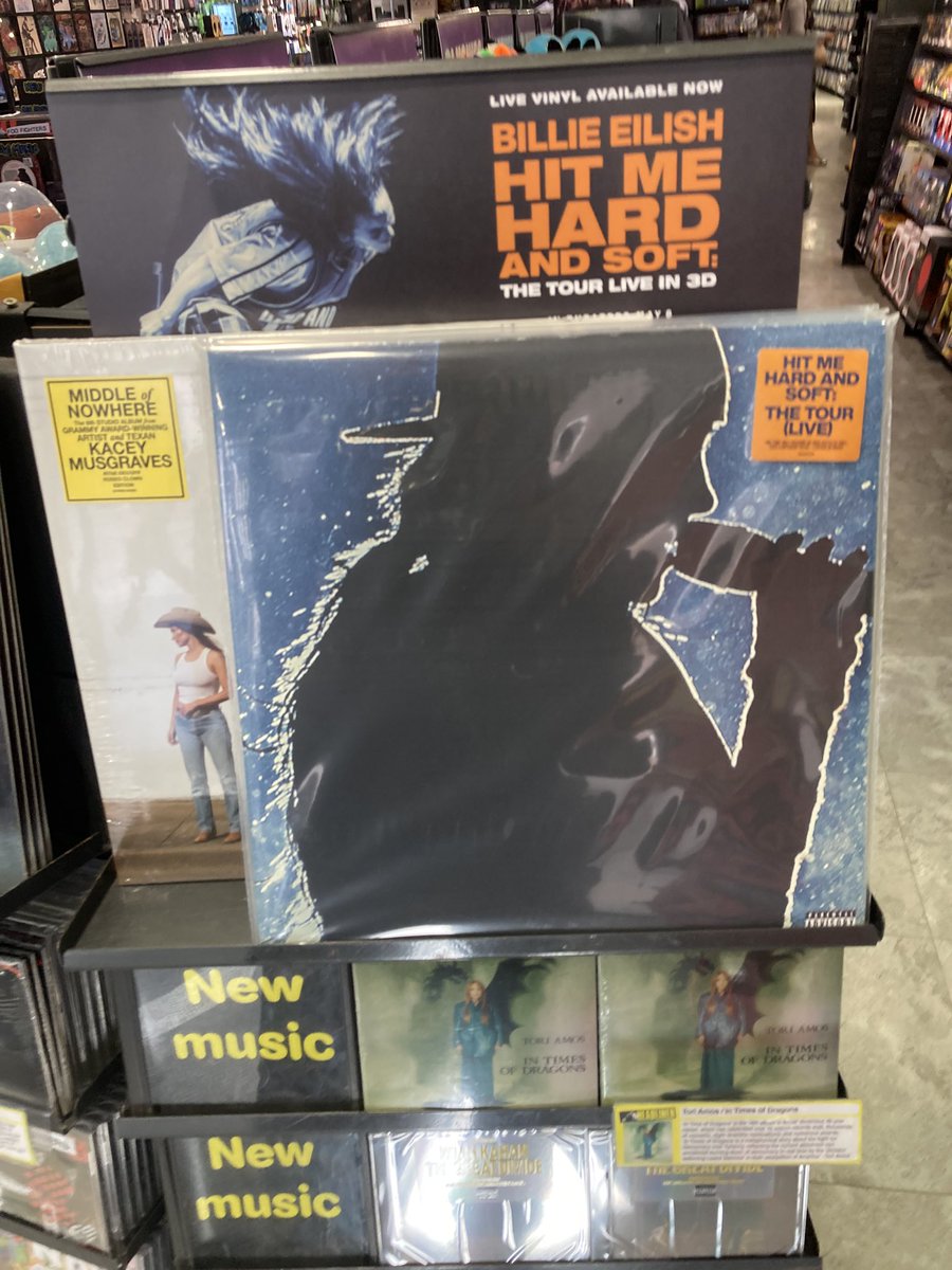 hmvKingsLynn's tweet photo. #newmusic this week from #kaceymusgraves #melaniec #toriamos #billieeilish and more! #newreleasefriday #hmv https://t.co/8CzX9cobPH