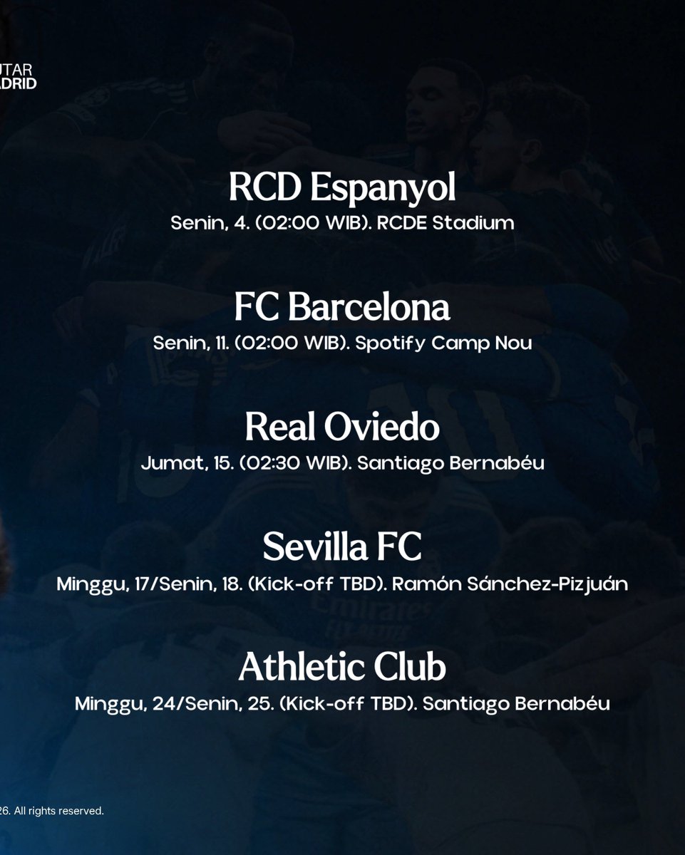 Seputar Real Madrid tweet media