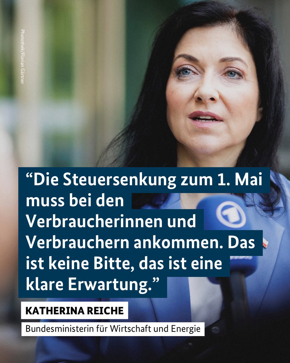 Bundesministerium für Wirtschaft und Energie tweet media