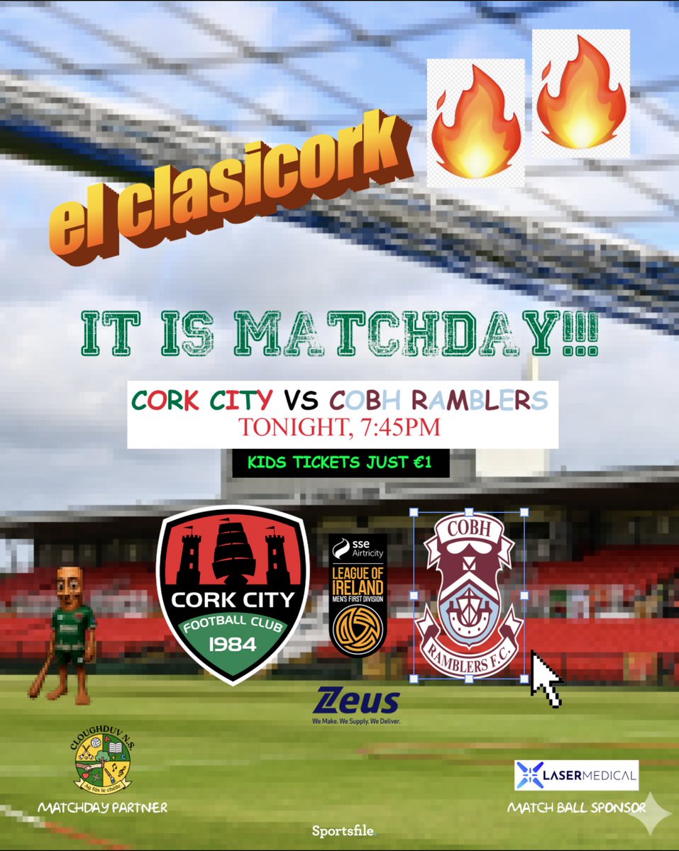 Cork City FC tweet media
