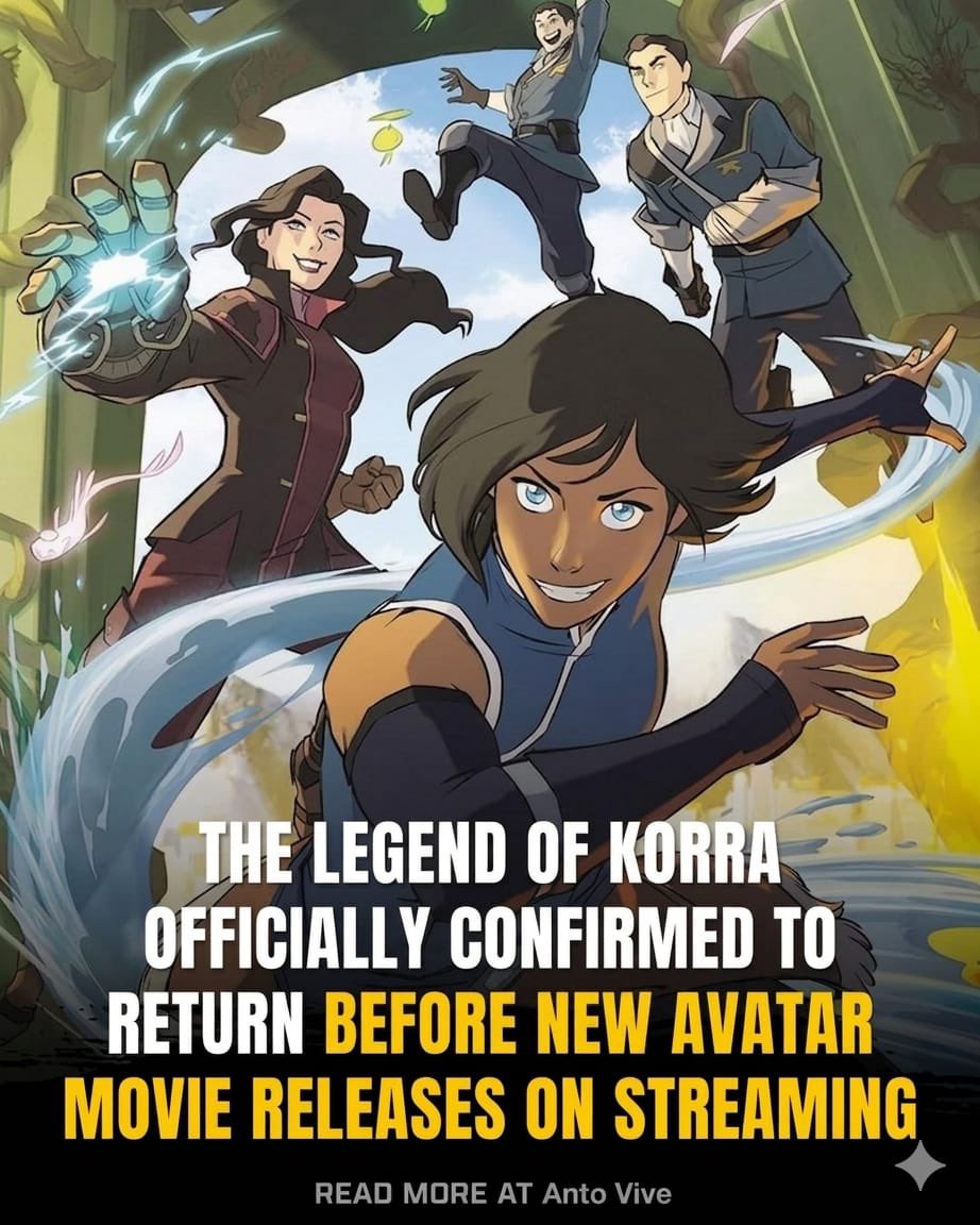 AntoVive0's tweet photo. 🚨 Rumor: The Legend of Korra may be returning before the new Avatar movie drops on streaming 👀🔥  

Nothing confirmed yet, but the hype is real.  

#LegendOfKorra #Avatar #AvatarStudios #Korra #AnimationNews https://t.co/9iJuVq0QyT