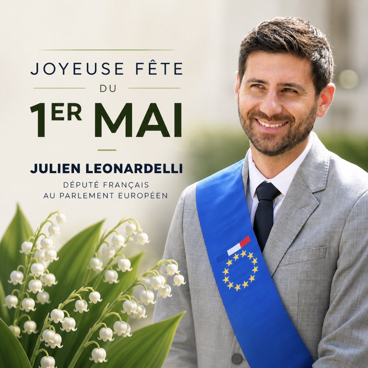 JLeonardelli_'s tweet photo. Joyeuse fête du 1er mai à tous ! 🇫🇷 https://t.co/72pDCKo9YG