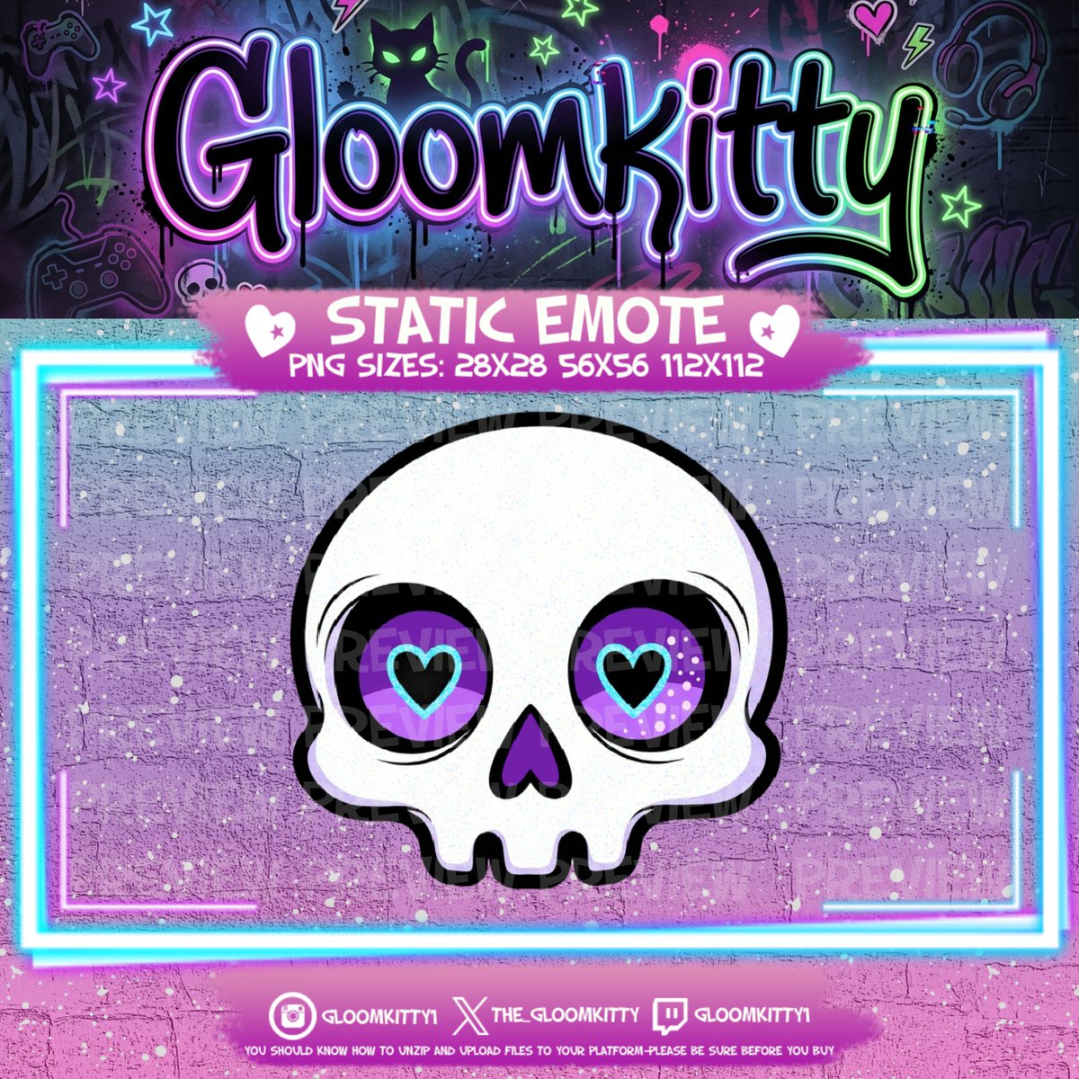 The_Gloomkitty's tweet image. NEW CUTE SKULL EMOTE 💀🖤

Spooky, adorable, and ready to haunt your chats 😈
Grab it here 👇
ko-fi.com/s/85987be1c0
#KoFiShop #NewEmote #Emotes #CuteButSpooky #StreamerLife #DigitalArt #ContentCreator