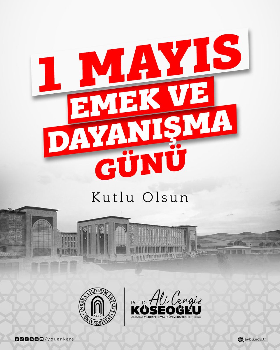 Ankara Yıldırım Beyazıt Üniversitesi tweet media