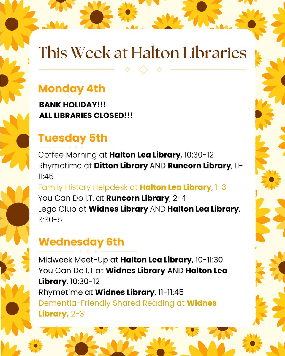Halton Libraries tweet media