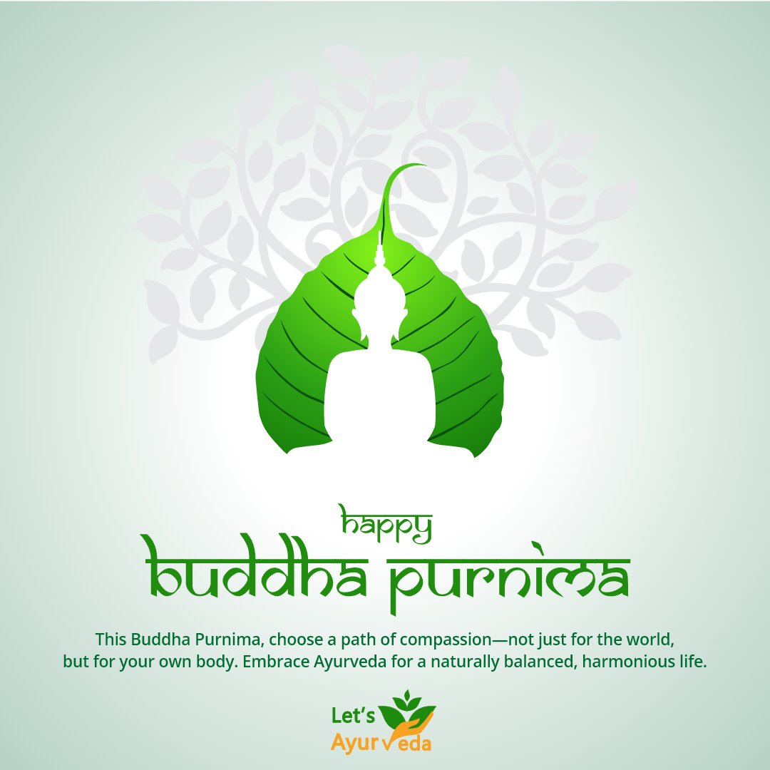 lets_ayurveda's tweet photo. On the path to enlightenment, begin with yourself.

This Buddha Purnima, nurture compassion for your mind, body, and soul. Let Ayurveda guide you to inner balance and natural harmony.

Happy Buddha Purnima from Let’s Ayurveda.

#BuddhaPurnima #HappyBuddhaPurnima #Buddha #Peace https://t.co/9ULKZtrq6v