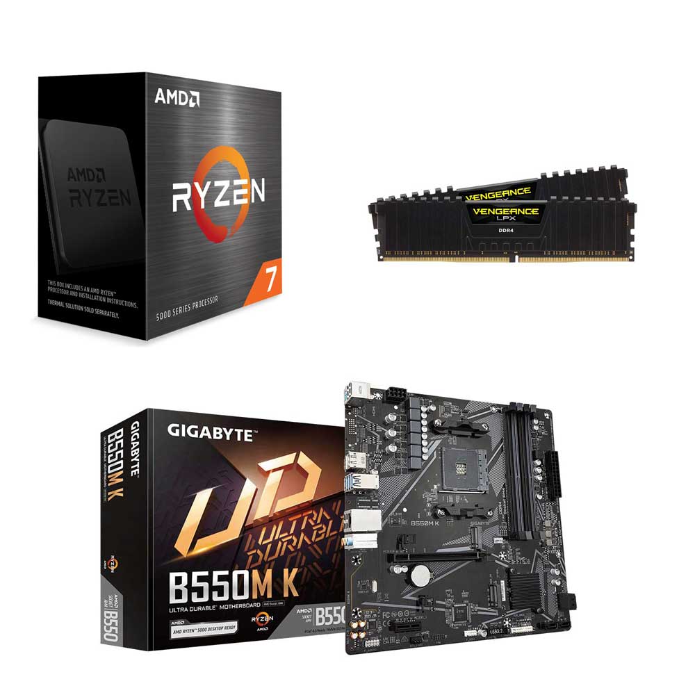 joshinweb's tweet image. 💘#CPU ・ #マザーボード ・ #メモリ がセットに!!!

📢コスパ重視なら、かなりいいバランス
✅#AMD Ryzen 7 5700X BOX【国内正規品】
✅#GIGABYTE Micro ATX対応マザーボード B550M K
✅#CORSAIR PC4-25600 (DDR4-3200）288pin UDIMM 32GB（16GB×2枚)

🔽詳しくはこちら
joshinweb.jp/peripheral/559…