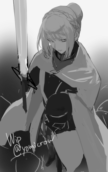yomicrow's tweet photo. 沼って放置してたレダちゃん
立て直したので進めてゆく
白いキャラは暗いグレーから塗っていくと描きやすいという学びを得た https://t.co/K9wai6eXc1