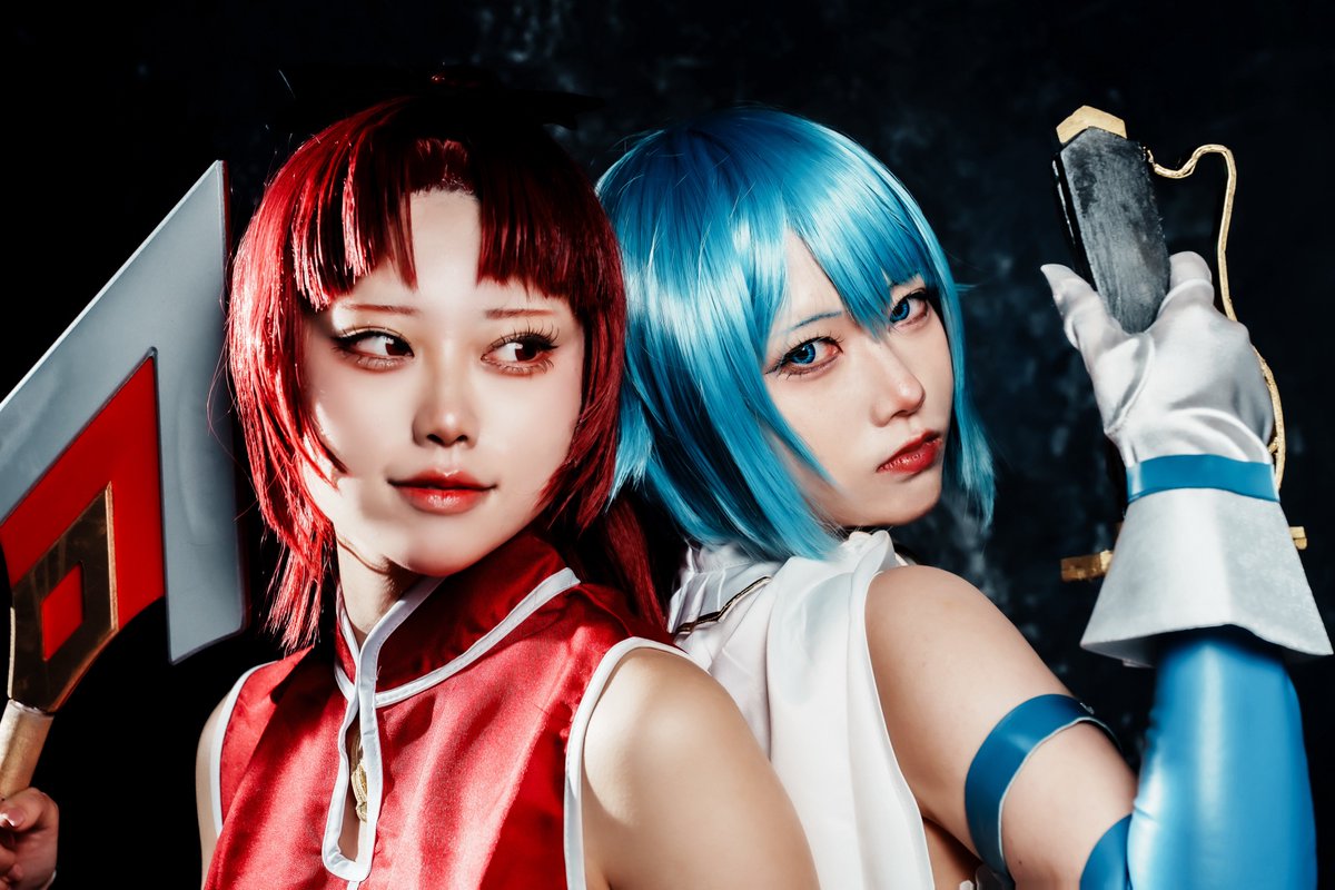 Cosplay ⟡.· 魔法少女まどか☆マギカ 佐倉杏子 / 美樹さやか
