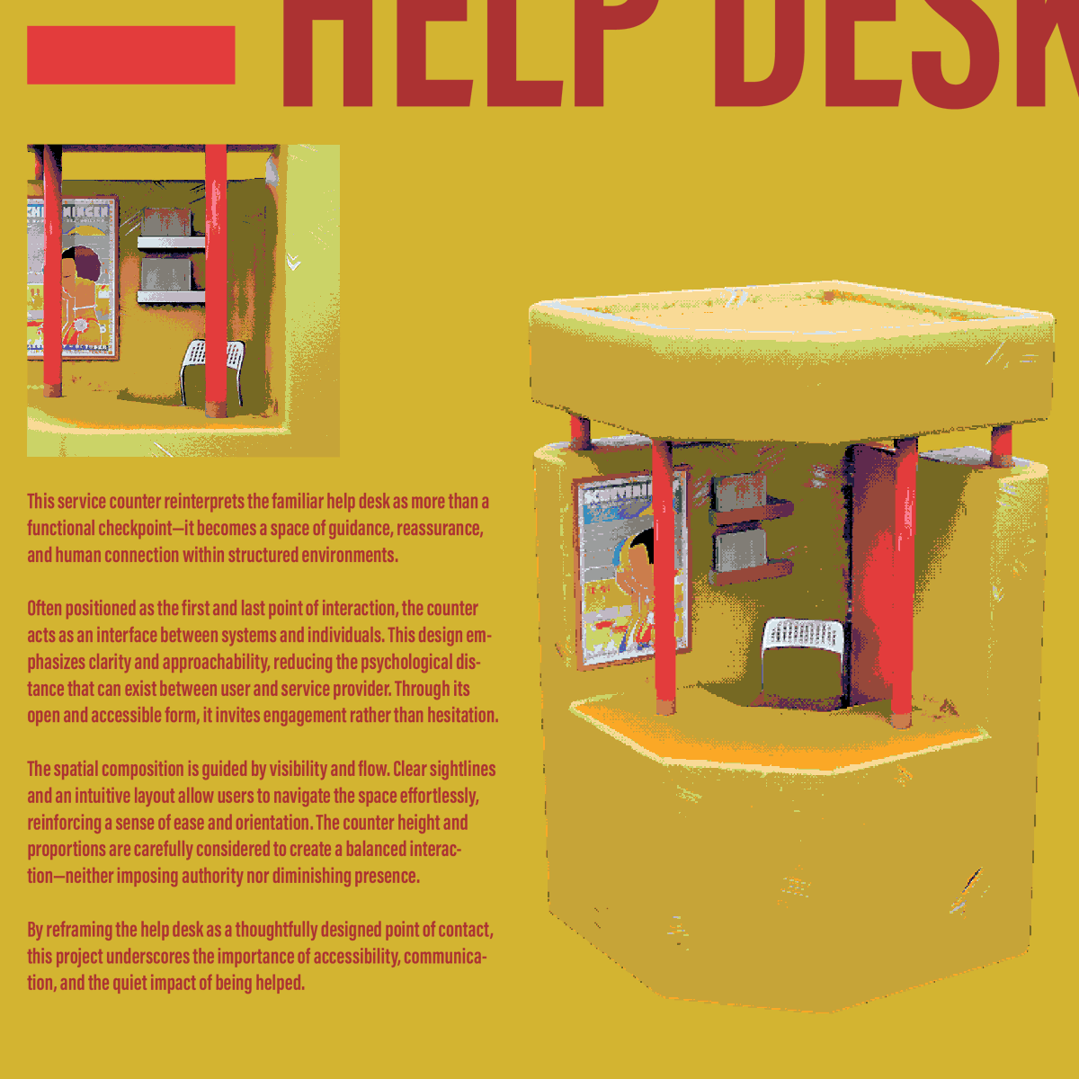 _SEVENFOUR_74's tweet image. Popup-Stall/counter/rest area. 

#b3d #blender #3d #stylized