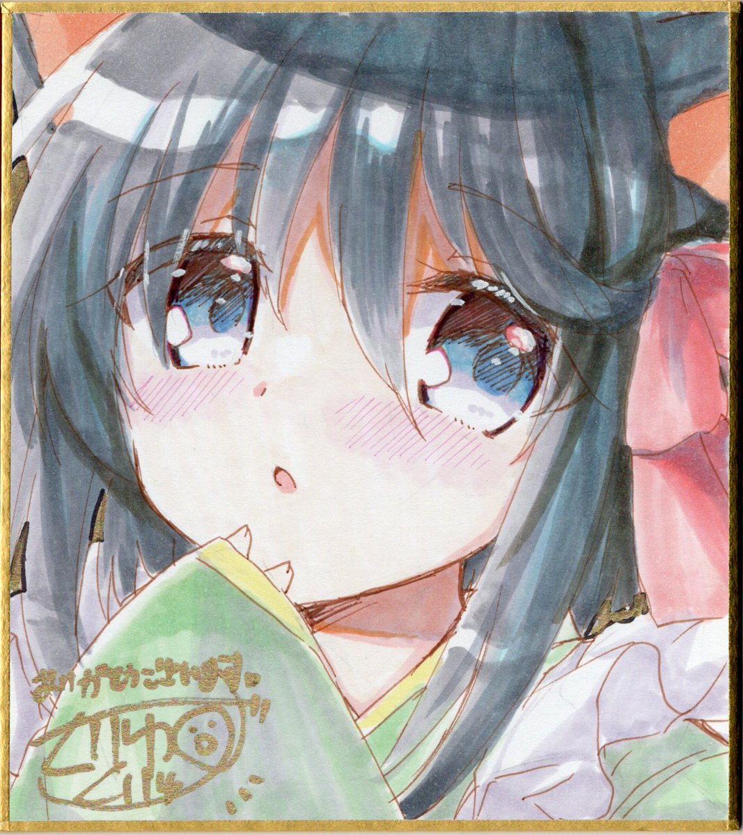 COMIC1☆28新刊の通販がはじまりました♫
もともと会場限定本にしようかなレベルの数しか刷っていなかったので小数部です
実物の色紙と同じサイズにして、疑似色紙ファイルみたいな?グッズとしても可愛い本にこだわりました、ぜひ実物お手に取って頂けたら嬉しいです♫
↓通販URLはツリーに 