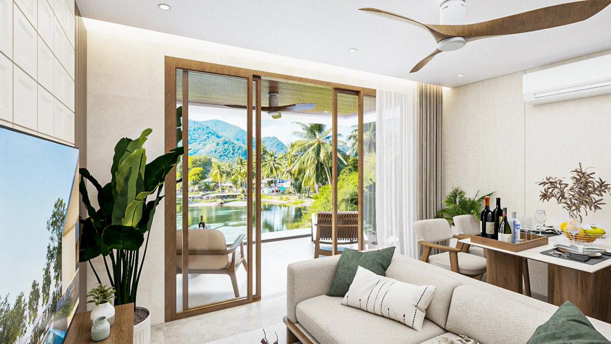 DeeOneKC's tweet photo. 🌊 Freehold riverfront condos for sale in Koh Chang
💰 From 4 M. THB

• Gated community
• 150m from the beach
• 1, 2 &amp; 3 bedroom layouts
• Pool, gym, sauna &amp; steam room https://t.co/mT9ozkBiQD