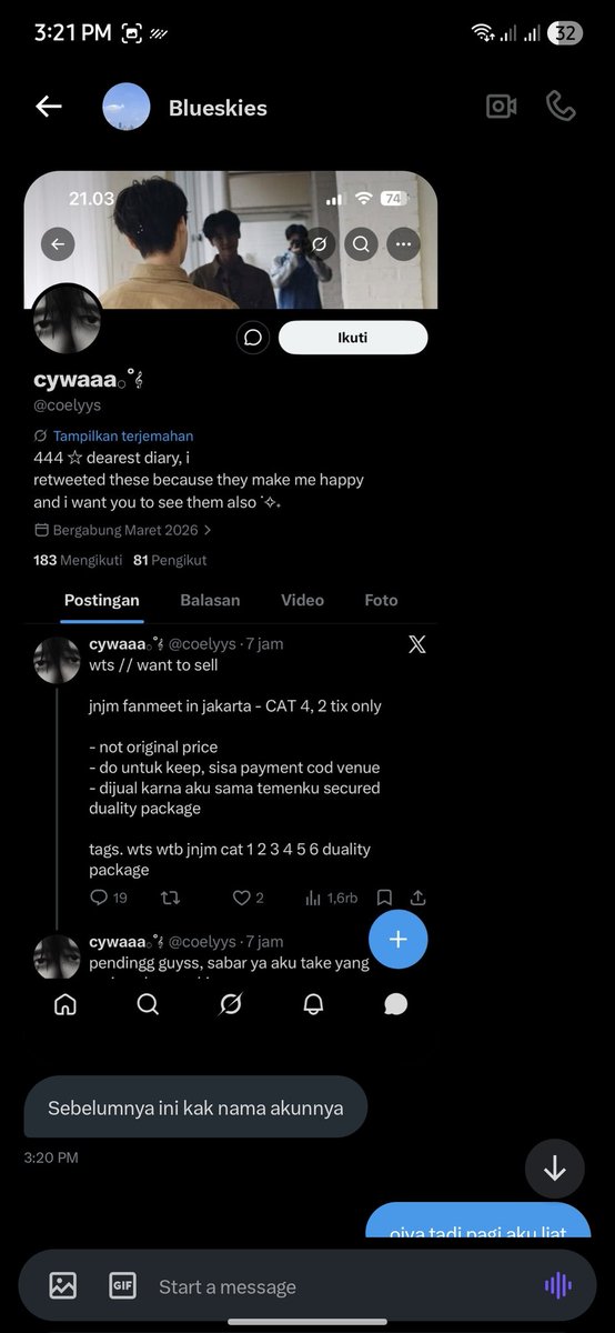 rinnnn /@mt after dm. tweet media