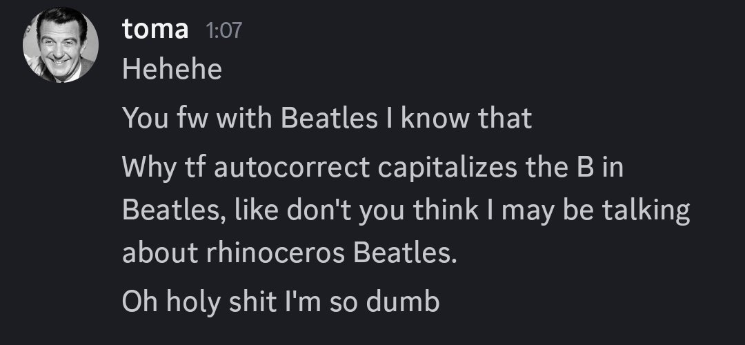Wanna share this online interaction with you
#thebeatles