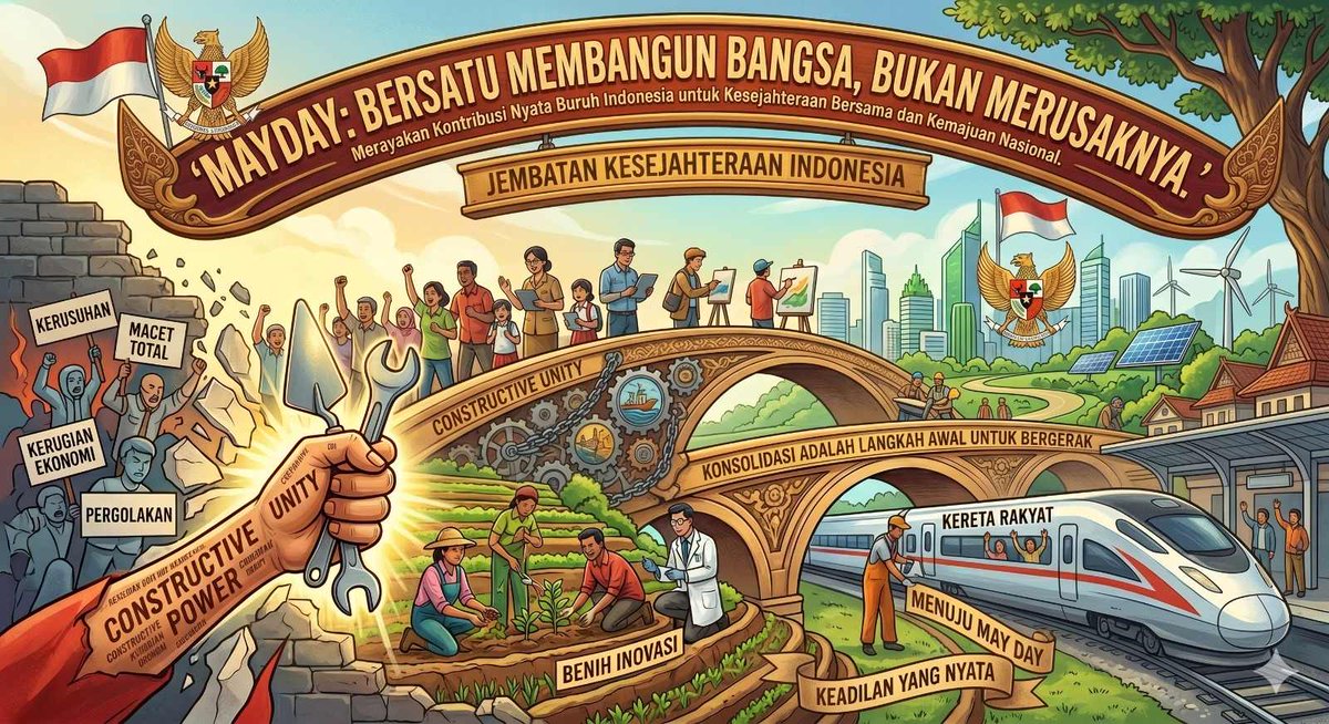 citcitwi's tweet photo. Ayo dukung demo buruh secara damai! Suara kita bisa jadi kekuatan, tapi tetap kondusif. Jangan anarkis, guys! 💪✨ https://t.co/ZXXZF4P07Z