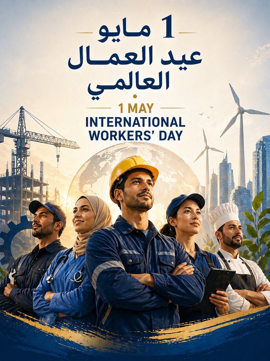 Haifa1293's tweet photo. On May 1st, we remember the value of workers.
But in truth, they prove it every single day in ways we don’t always see.
We’re all just trying to move forward, find opportunities, and invest in ourselves.
#InternationalWorkersDay https://t.co/WXLbg80adt