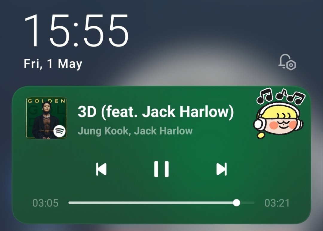 LidiaTan75's tweet image. 👋 Hi, I'm Listening 🎧 #3D by #JUNGKOOK from "BILLIONS CLUB" on Spotify! 💚

🔗 open.spotify.com/track/6xGr4tVz…

PLEASE KEEP SUPPORTING JUNGKOOK'S MUSIC 🎶 🫶 
#JUNGKOOK #정국 🔥