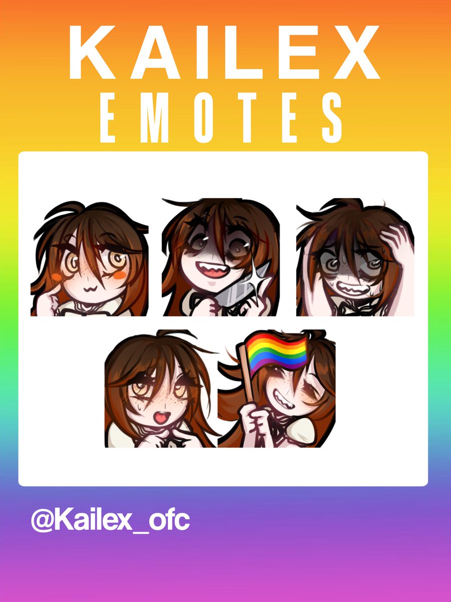 Kailex_ofc's tweet image. #emotes