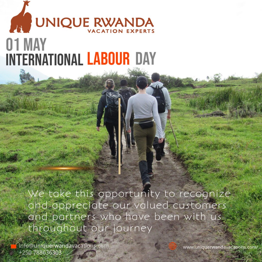 LegendaryRwanda's tweet photo. Happy Labor Day!

On this special occasion, we extend our sincere appreciation to our valued clients and partners for your continued trust and collaboration. Your support plays a vital role in our shared success.

Wishing you a wonderful and restful Labor Day!
@visitrwanda_now https://t.co/iNYGgJ6Tpy