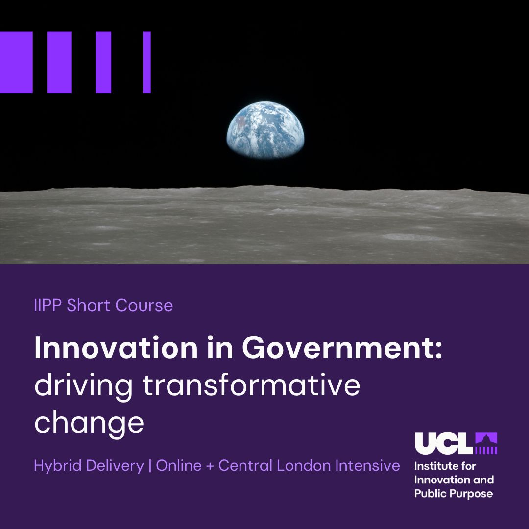 UCL Institute for Innovation and Public Purpose tweet media